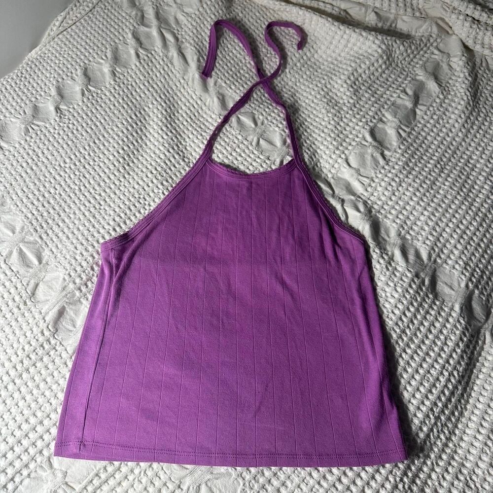 American-eagle Women's Purple Crop-top